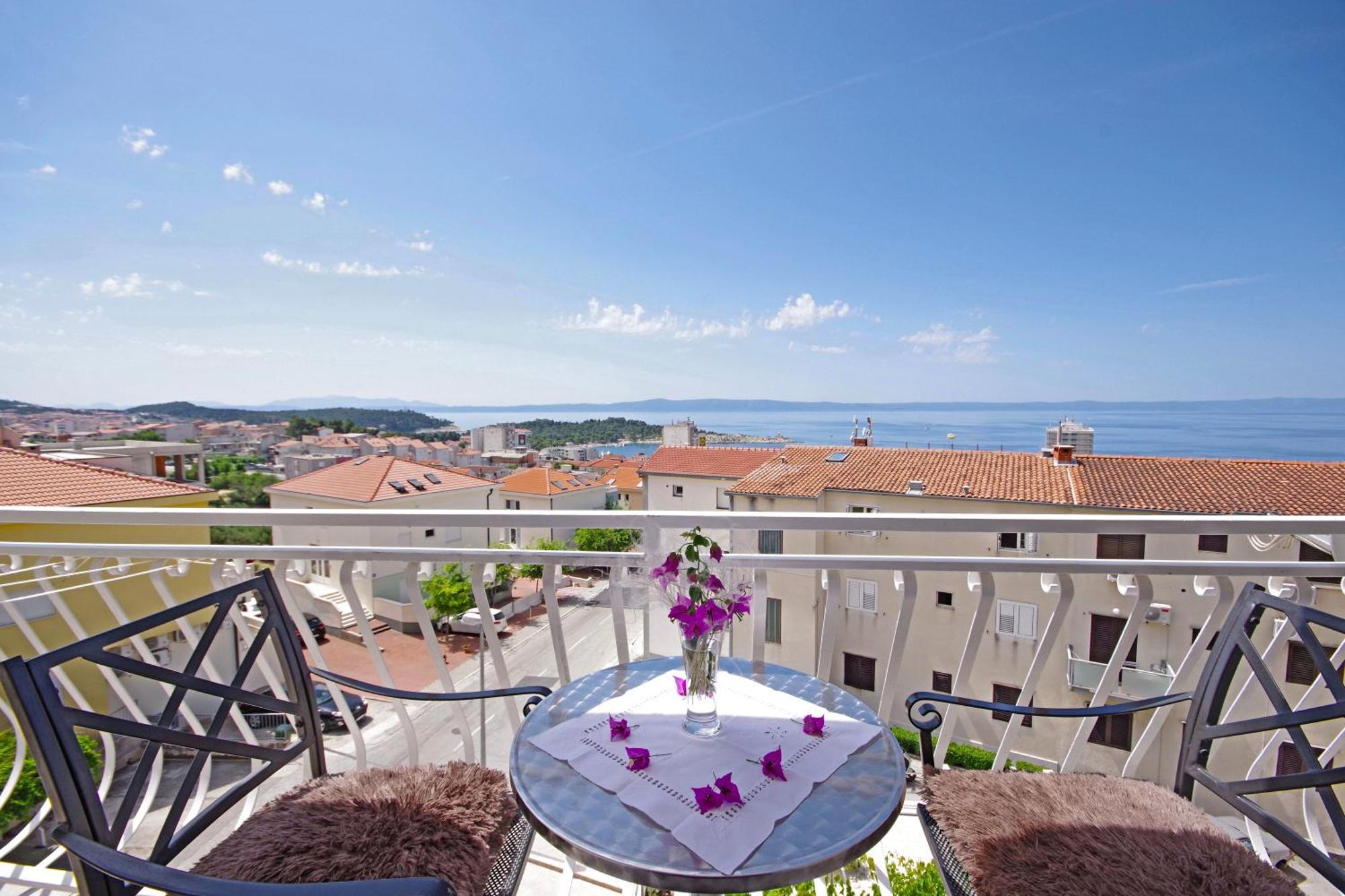 Makarska Sea View Rooms Esterno foto